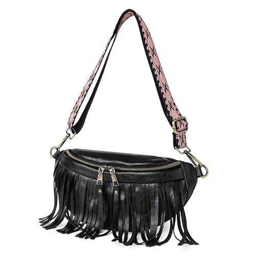 Kcomotee Damen Umhängetasche-Umhängetasche Damen Klein Bauchtasche-Crossbody Bag Damen Handytasche zum Umhängen, Leder Umhängetasche mit Breitem Schultergurt Stylisch Damen Handytasche von Kcomotee