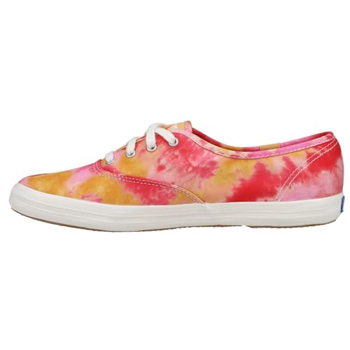 Keds Damen Champion Sneaker, Rosa/Orange, 38 EU von Keds