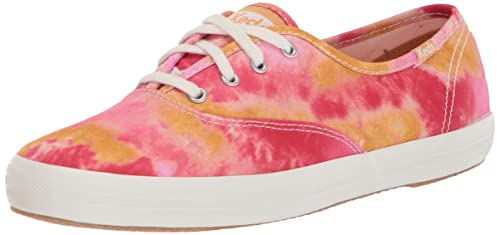 Keds Damen Champion Sneaker, Rosa/Orange, 38.5 EU von Keds