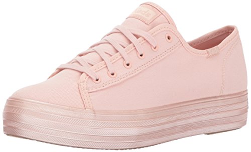 Keds Damen TPL Kick Shimmer Can. Oxfords, Pink (Blush) von Keds