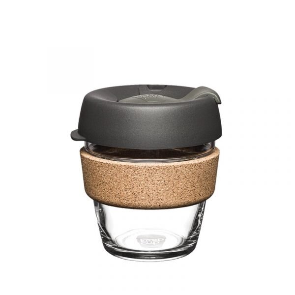 KeepCup XS - BREW CORK – Coffee to go Becher aus Glas mit Korkband - 177ml / 6oz von KeepCup