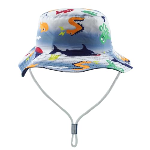 KeepSa 100% Baumwolle Sonnenhut Baby Mädchen Jungen Kinder Sommer Kinderhut Fischerhut mit Breite Krempe KeepSa 100% Baumwolle Sonnenhut Baby Mädchen Jungen Kinder Sommer Kinderhut Fischerhut mit Breite Krempe von KeepSa