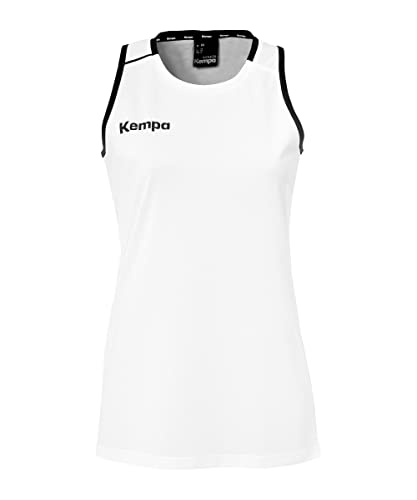 Kempa Damen Player Tank Top Tanktops, Weiß/Schwarz, L von Kempa