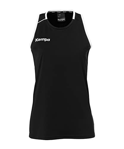 Kempa Damen Player Tank Top Tanktops, schwarz/weiß, L von Kempa