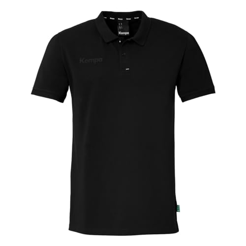 Kempa Herren Prime Shirt Polo, schwarz, 3XL von Kempa