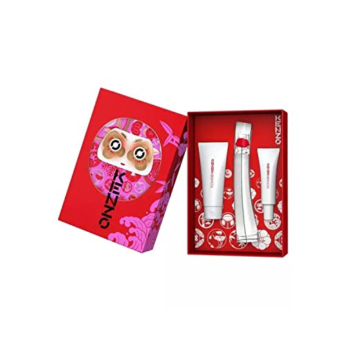 KENZO Flower by Kenzo For Women Gift Set (EDP 50ml + Bodylotion 75ml + Handcreme 20ml) von Kenzo
