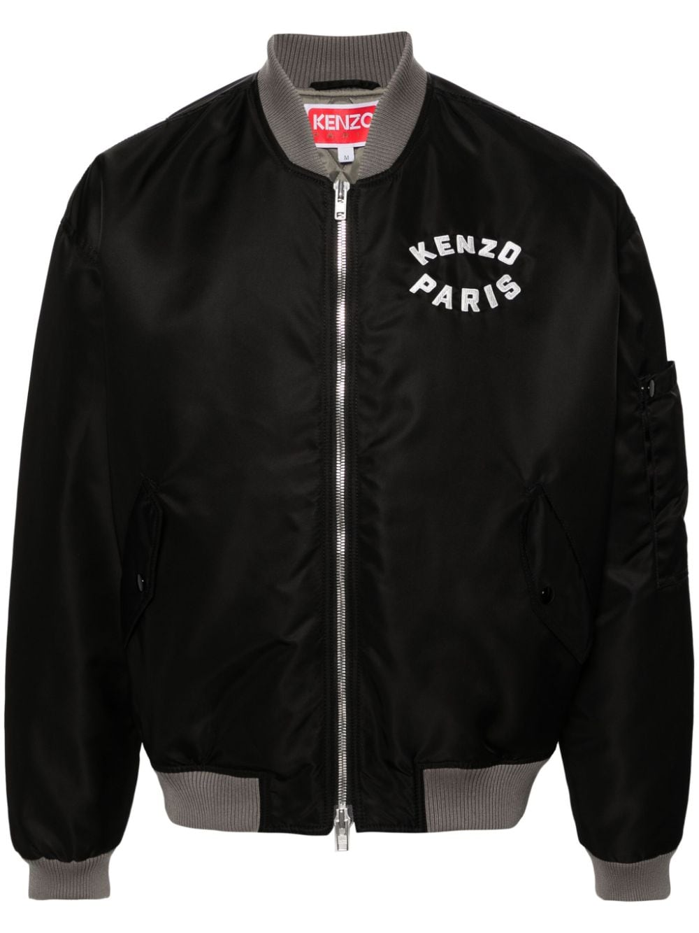 Kenzo Lucky Tiger Bomberjacke mit Stickerei - Schwarz von Kenzo