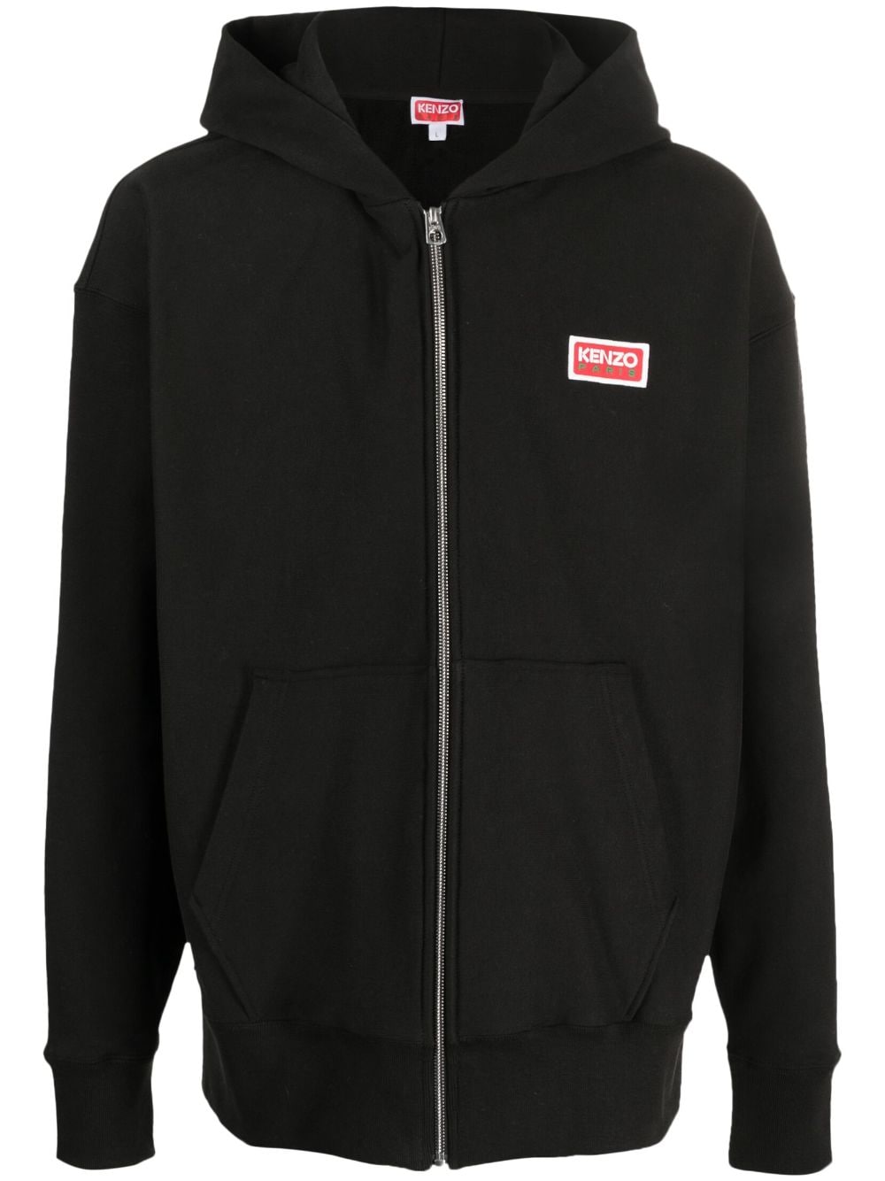 Kenzo Hoodie mit Logo-Stickerei - Schwarz von Kenzo