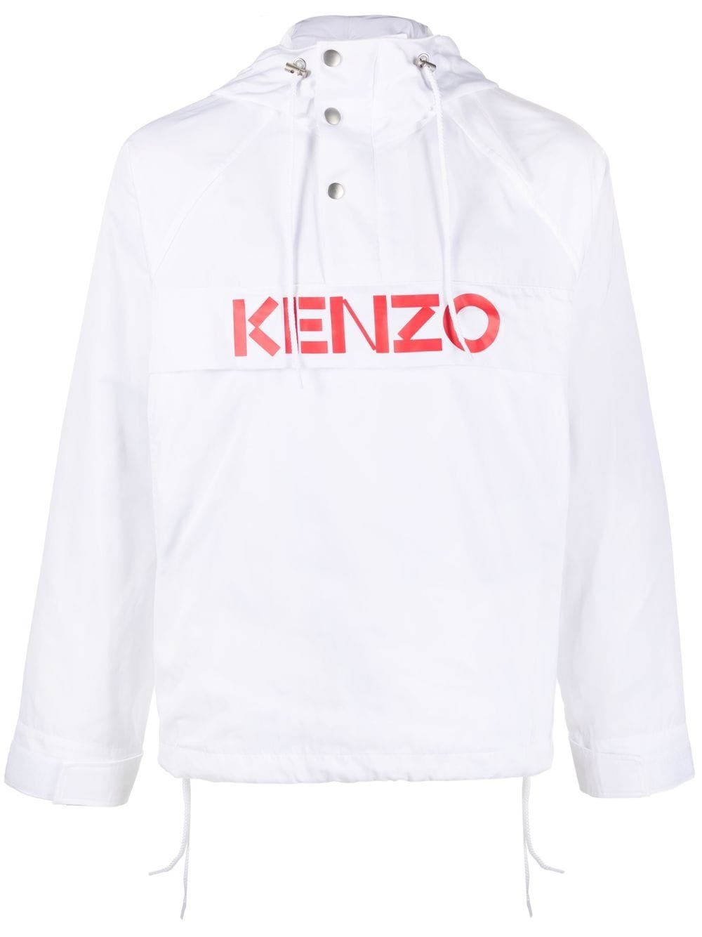 Kenzo Leichte Jacke mit Logo-Print - Weiß von Kenzo