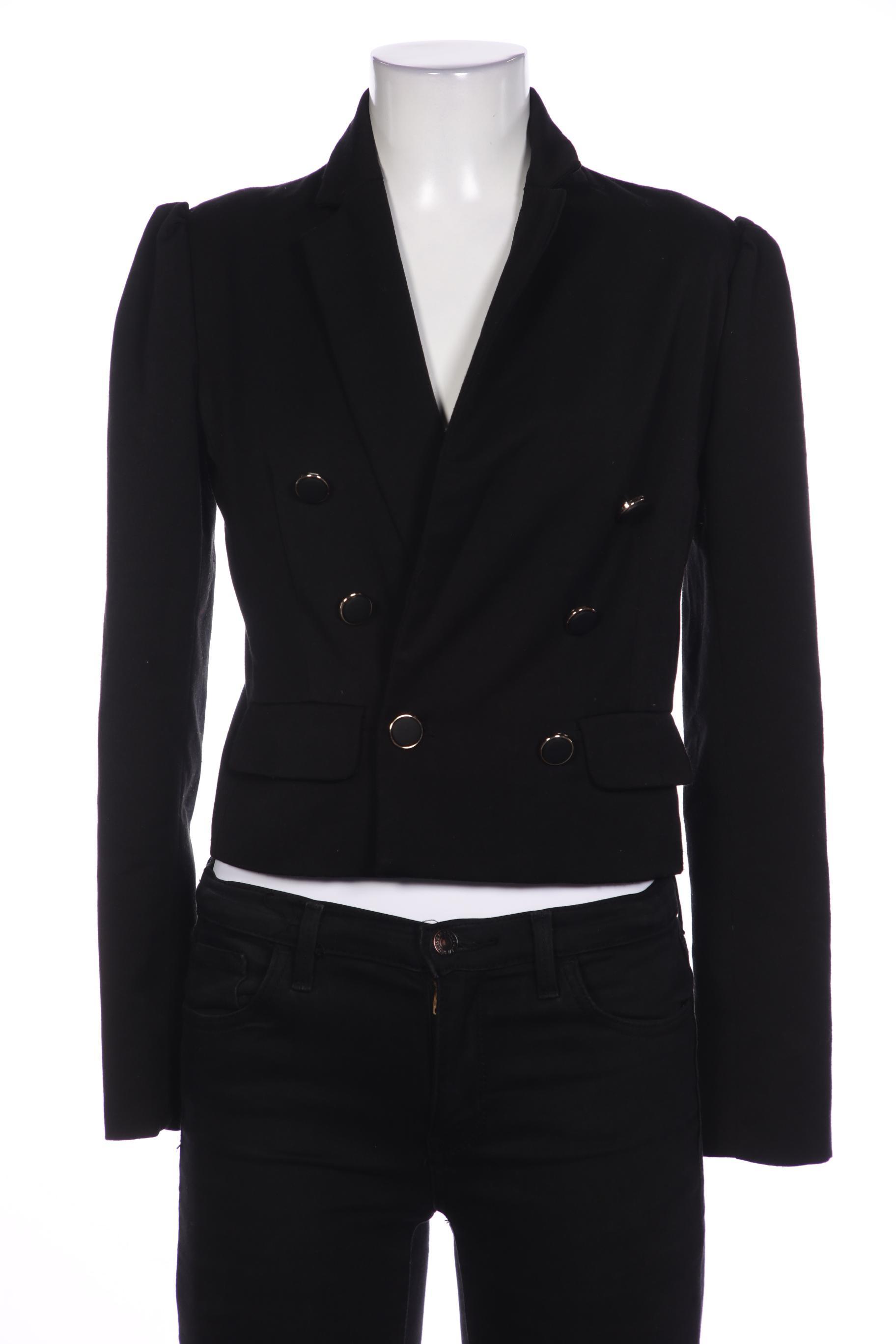 Kiabi Damen Blazer, schwarz, Gr. 34 von Kiabi