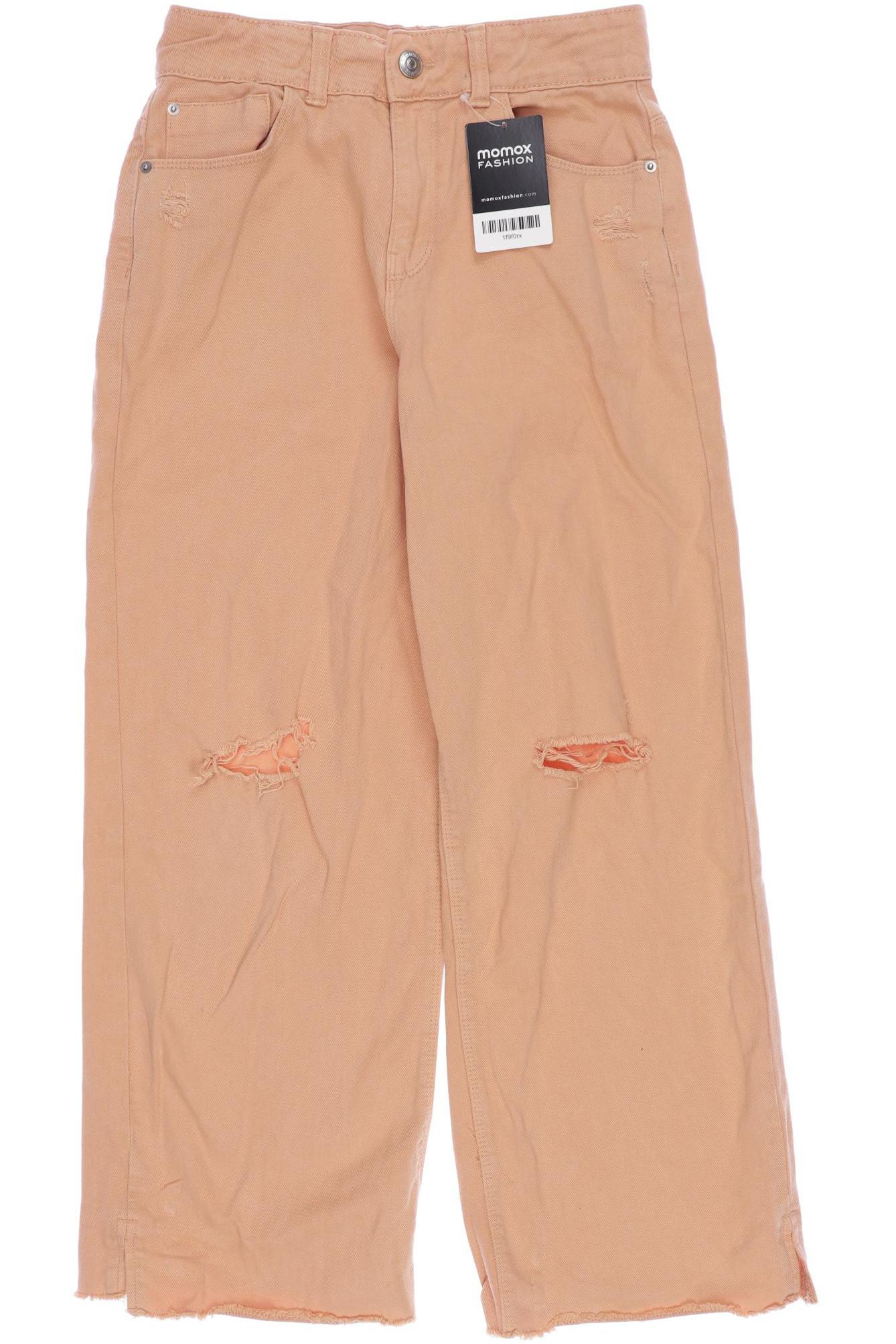 Kiabi Damen Jeans, orange, Gr. 140 von Kiabi