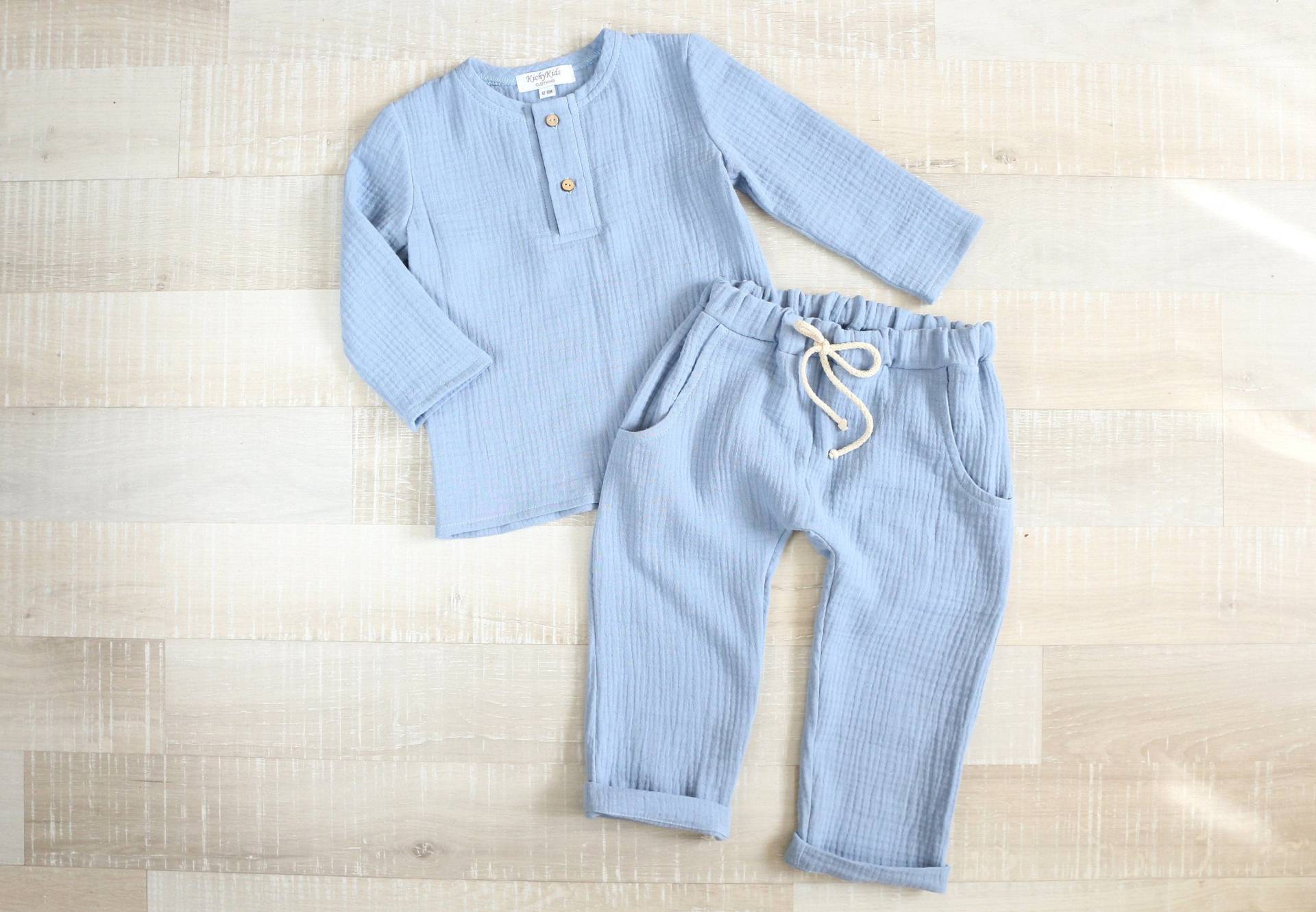 Jungen Bio-Baumwolle Pullover, Hose, cmfort Hose Für Kleinkinder von KichyKidsClothing