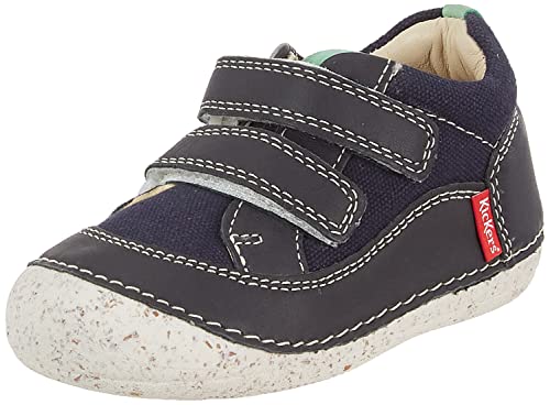 Kickers Baby-Jungen SOSTANKRO Oxford-Schuh, Marinegrün, 25 EU von Kickers