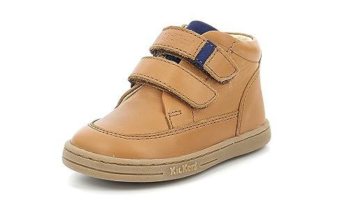 Kickers Baby-Jungen Tractok Sneaker, Camel, 24 EU von Kickers