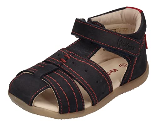 Kickers Bigbazar-2 Sandalen , Jungen, Blau (Marine Rouge 103), 20 EU von Kickers