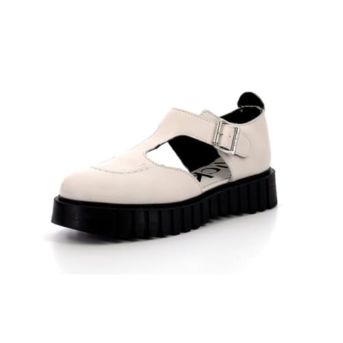 Kickers Damen Kick Fantastic Oxford-Schuh, weiß, 37 EU von Kickers