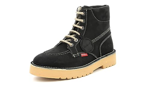 Kickers Herren Daltrey Hi Stiefelette, Schwarz, 45 EU von Kickers