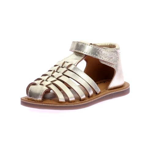 Kickers Jungen Mädchen Kick Dilola Sandale, Gold, 20 EU Kickers Jungen Mädchen Kick Dilola Sandale, Gold, 20 EU von Kickers