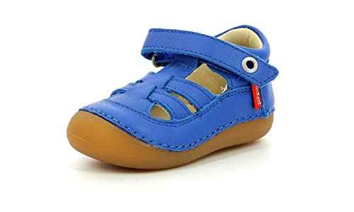 Kickers Jungen Unisex Kinder Sushy Mary Jane Schuh, Blau, 24 EU von Kickers