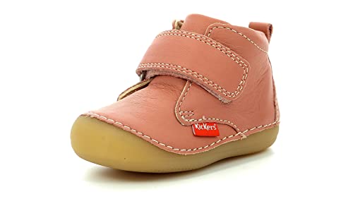 Kickers Unisex Kinder Sabio Stiefel, Pink (Rose Antique Perm 132), 25 EU von Kickers