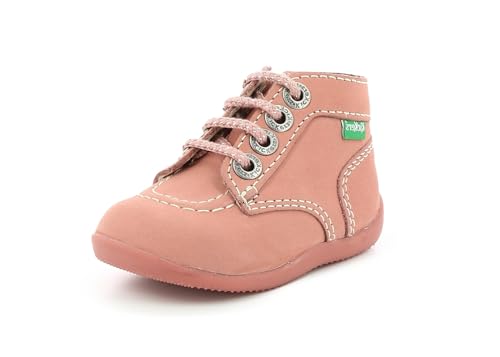 Kickers BONZIP Stiefel , Baby - Jungen, Pink (Rose Clair Perm 131), 23 EU von Kickers