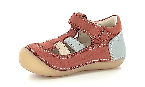 Kickers Unisex Kinder Sushy Mary Jane Schuh, Beige, 19 EU von Kickers