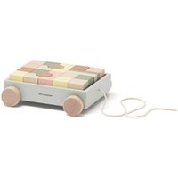 Kids Concept® Wagen mit Holzklötzen Edvin von Kids Concept®