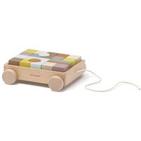 Kids Concept® Wagen mit Holzklötzen Neo bunt von Kids Concept®