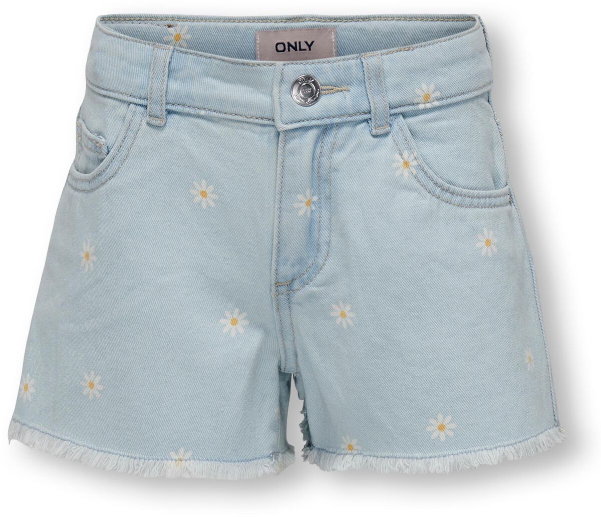 Kids ONLY Kogrobyn Daisy Shorts BJ Short hellblau in 134 von Kids ONLY