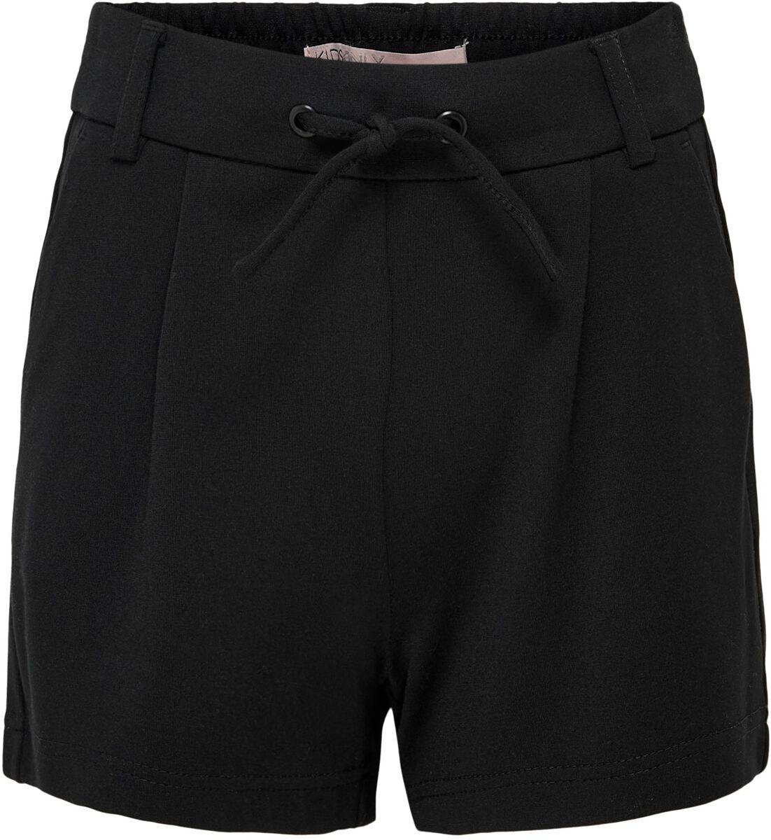 Kids ONLY Short - Kogpoptrash Easy Shorts NOOS - 140 bis 164 - für Mädchen - Größe 164 - schwarz von Kids ONLY