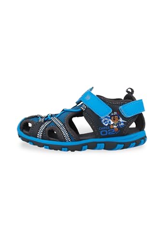 Kids2Go PawPatrol RaceRescue Trekking-Sandale in Blau mit Klettverschluss | in Größen 27 von Kids2Go