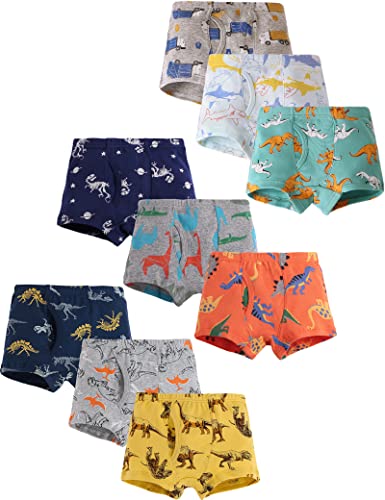 Kiench Jungen Unterhosen Baumwolle Boxershorts 9er-Pack Gefährliche Dinosaurier EU Größe 134-140/8-9 Jahre Etikett 140 Kiench Jungen Unterhosen Baumwolle Boxershorts 9er-Pack Gefährliche Dinosaurier EU Größe 134-140/8-9 Jahre Etikett 140 von Kiench