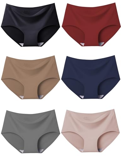Kiench Mädchen Unterhosen Nahtlose Unterwäsche Seamless Hipster Slips 6er-Pack Retro Stile EU Größe 146-152/10-12 Jahre Kiench Mädchen Unterhosen Nahtlose Unterwäsche Seamless Hipster Slips 6er-Pack Retro Stile EU Größe 146-152/10-12 Jahre von Kiench