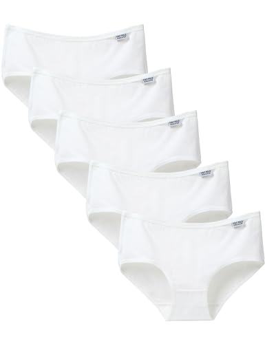 Kiench Mädchen Unterhosen Slips Baumwolle 5er-Pack Weiß EU Größe 152-158/12-13 Jahre Etikett XL Kiench Mädchen Unterhosen Slips Baumwolle 5er-Pack Weiß EU Größe 152-158/12-13 Jahre Etikett XL von Kiench