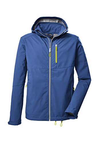 Killtec Herren Softshelljacke Softshell Jacke mit Kapuze KOS 183 MN SFTSHLL JCKT wasserabweisend 00800-blau M von Killtec