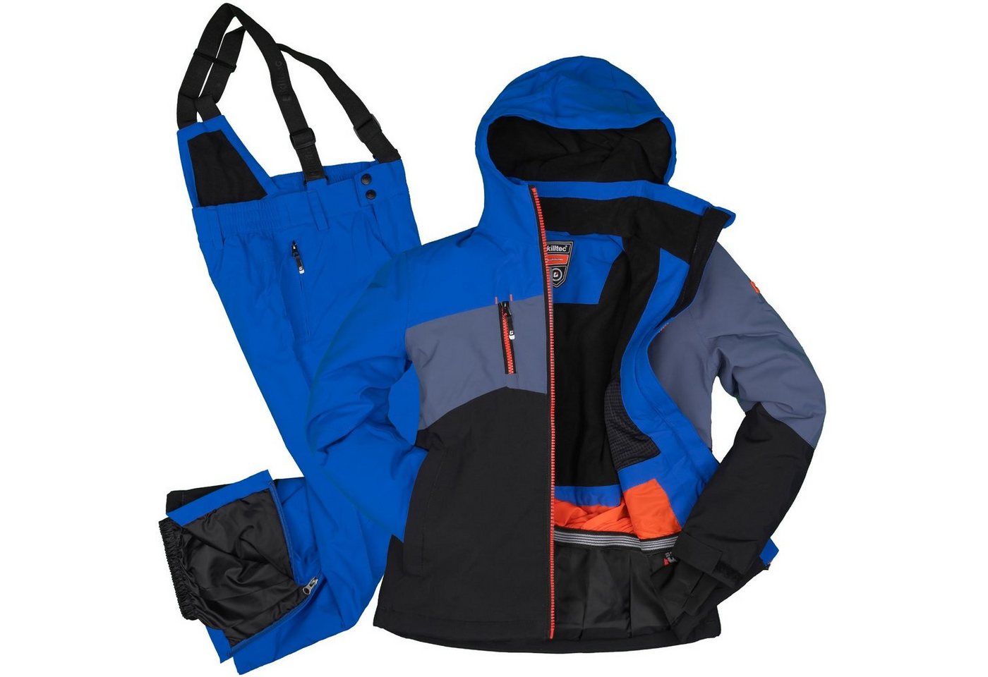 Killtec Skianzug Jungen Kinder Skijacke + Skihose (Blau, Gr. 128) von Killtec