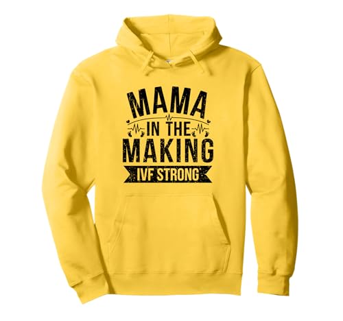 Starke Mama - Zitat zur IVF-Reise Pullover Hoodie Starke Mama - Zitat zur IVF-Reise Pullover Hoodie von Kinderwunsch Stärke Transfer Hoffnung