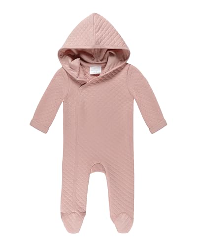 Kindsgard Baby Overall vaffel Rosa - 100% Baumwolle - Baby Kleidung kuschelig - Baby Strampler - Einfaches An- & Ausziehen - Größe 50 von Kindsgard
