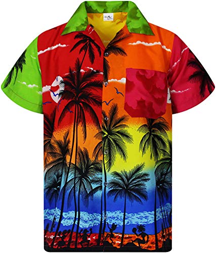 King Kameha Funky Hawaiihemd, Kurzarm, Mondy Beach New, M von King Kameha