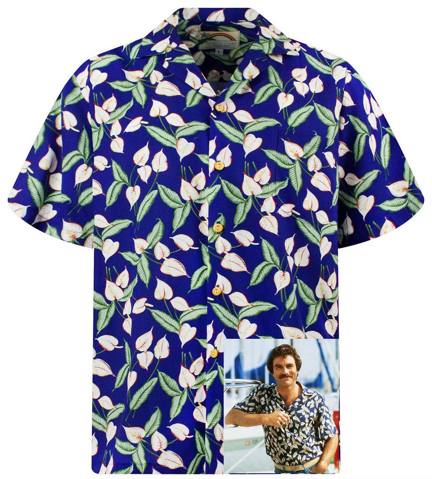 King Kameha Hawaiihemd Tom Selleck Original Hawaii-Hemd Herren Kurzarm Front-Tasche Stylish King Kameha Hawaiihemd Tom Selleck Original Hawaii-Hemd Herren Kurzarm Front-Tasche Stylish von King Kameha