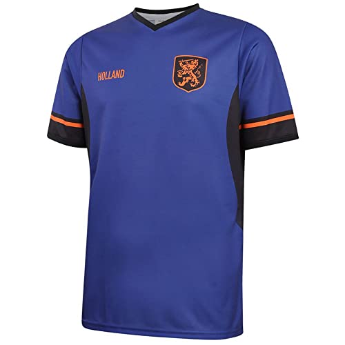 Niederlande Trikot Auswarts - 2022-2024 - Kinder und Erwachsene - Jungen - Fußball Trikot - Fussball Geschenke - Sport t Shirt - Sportbekleidung - Größe L von Kingdo