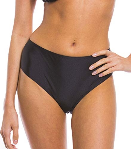 Kiniki Damen Schwarz High Waisted Bikini Hose von Kiniki