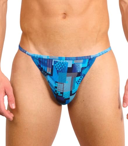 Kiniki Tan Through Sonnendurchlässige Tanga Herren Badehose - Ultramarine Kiniki Tan Through Sonnendurchlässige Tanga Herren Badehose - Ultramarine von Kiniki