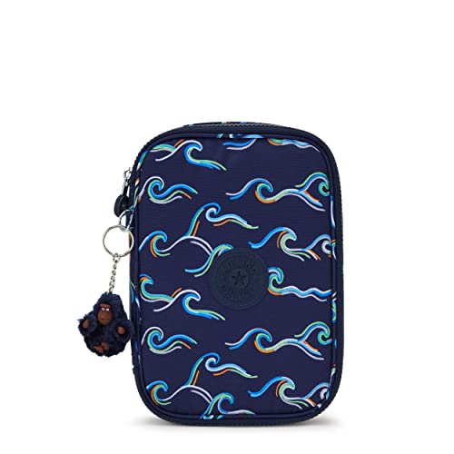 Kipling 100 Stifte, großes Federmäppchen für bis zu 100 Stifte, 21 cm, 1,5 l, Fun Ocean PRT, Fun Ocean PRT, Einheitsgröße, 100 Stifte von Kipling