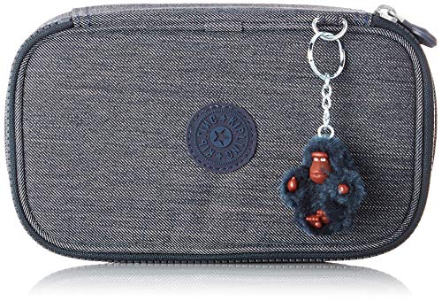 Kipling 50 PENS, Mittelgroßes Federmäppchen für bis zu 50 Stifte, 21 cm, 1 L, Marine Navy von Kipling