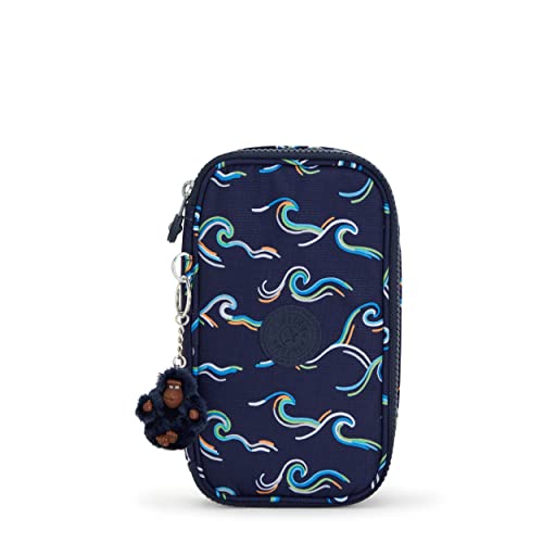 Kipling 50 Stifte, Federmäppchen für bis zu 50 Stifte, 21 cm, 1 l, Fun Ocean PRT, Fun Ocean PRT, Einheitsgröße, 50 Stifte von Kipling