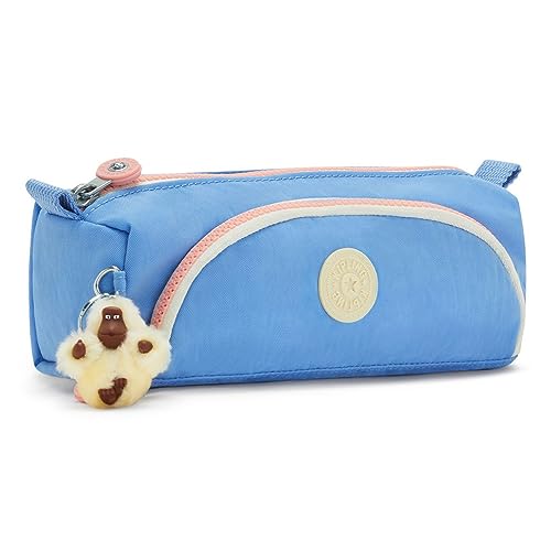 Kipling CUTE, Federmäppchen mit Mehreren Fächern, 22 cm, 1 L, Sweet Blue Combo von Kipling