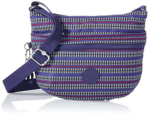 Kipling Damen ARTO S Umhängetaschen, Blau Geo Print von Kipling