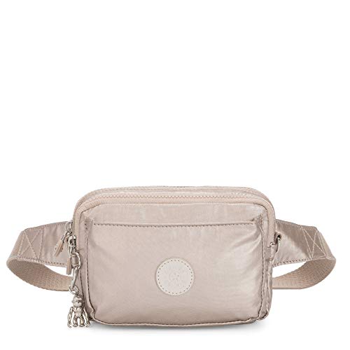 Kipling Damen Abanu Mini 2-in-1 Convertible Crossbody Umhängetasche, Metallic Glow von Kipling