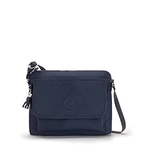 Kipling Damen Aisling Crossbody Handtasche, Einheitsgröße, blau, 12" L x 8.87" H x 4" D von Kipling